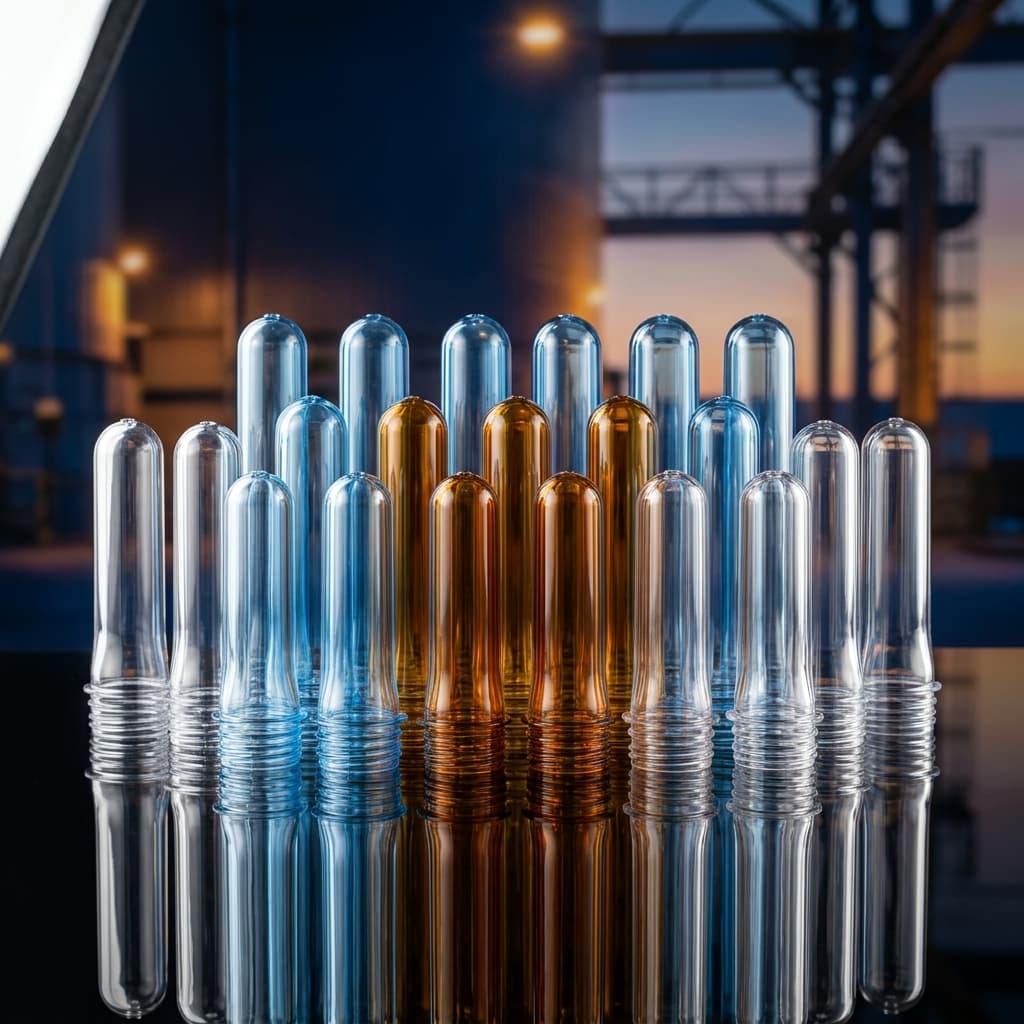 Nawkiran Polyplast premium PET preforms for water bottles and jars